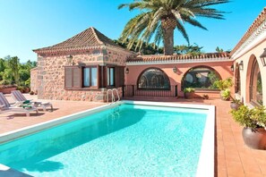 House | Pool | Indoor pool, outdoor pool - Villa Mansion Bandama, Santa Brigida (Santa Brigida)