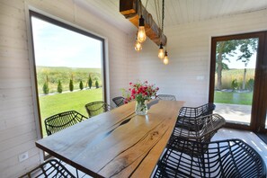 House | Living room - Comfortable Holiday Home, Sauna + hot tub Included (Malechowo)