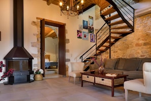 House | Living room | Fireplace