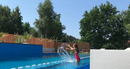House With a Private Swimming Pool and Sauna