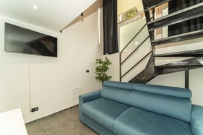Living area - GuestHost - Galaxy Loft - Appt Venus x4 (Torino)