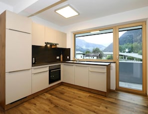 Apartment | Private kitchen - Holiday Home in Aschau Near Climbing Center (Aschau Im Zillertal)