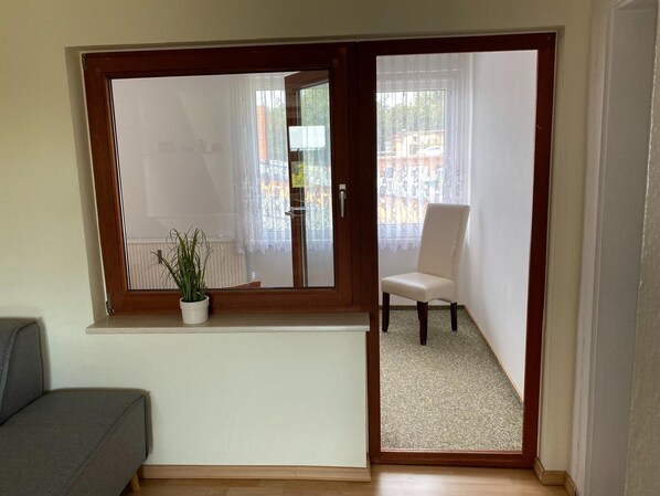 Living area - Ferienwohnung in der Nahe vom Hexentanzplatz (Thale)