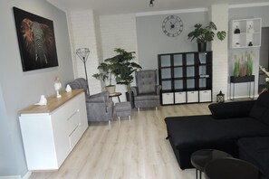 Living room - House in Nowogard by Lake Nowogardzkie (Nowogard)