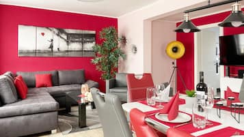 Ferienhaus | Wohnzimmer