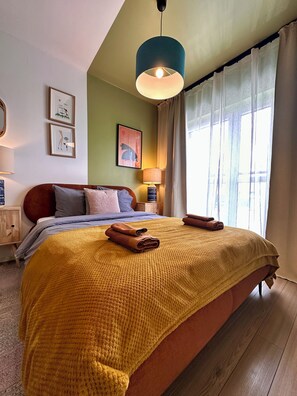 1 chambre, fer et planche à repasser, Wi-Fi gratuit, draps fournis