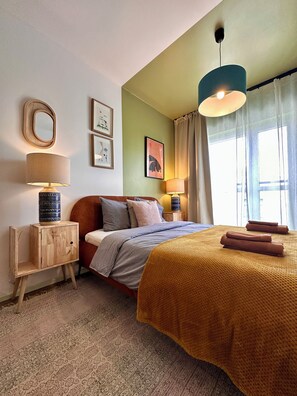 1 Schlafzimmer, Bügeleisen/Bügelbrett, kostenloses WLAN, Bettwäsche