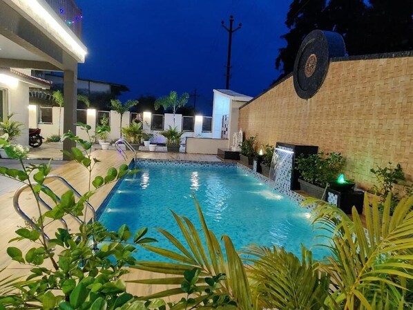 Pool - Raj Heritage Ghorle By GRB (Murbad)