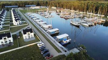 Uitzicht vanuit accommodatie