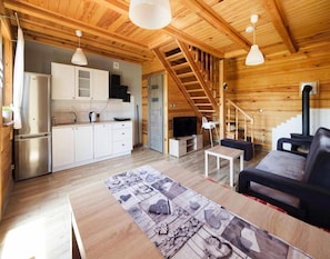 House | Living room - Comfortable Holiday Homes With Jacuzzi, Niechorze (Rewal)