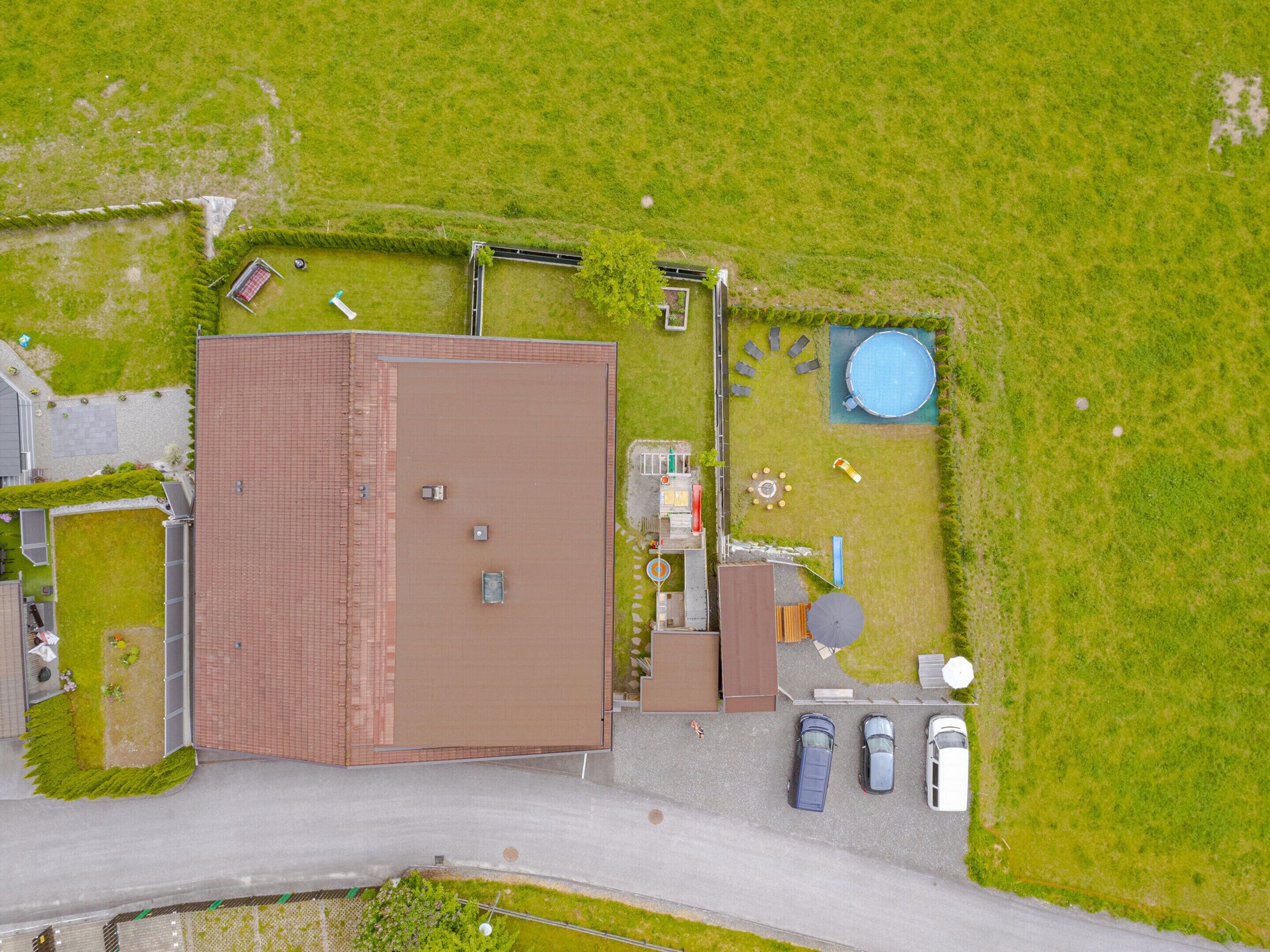 Blick von der Unterkunft