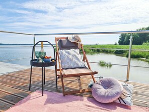 Mobile Home | View from property - Houseboat in Lazy by Lake Jamno (gmina Sianów)