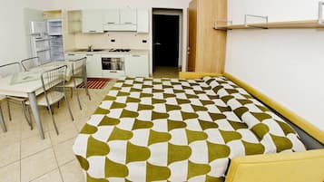 Apartamento | 1 quarto, individualmente mobiliados