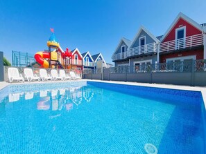 Pool - Two-story Houses With Terraces, Pool, Playground (Mielno)
