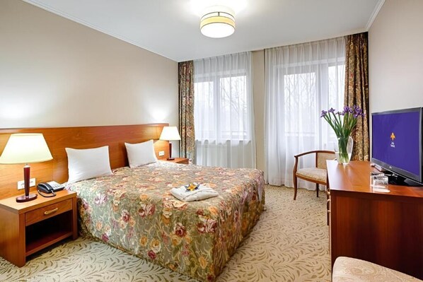 Standard Double Room, Balcony, City View