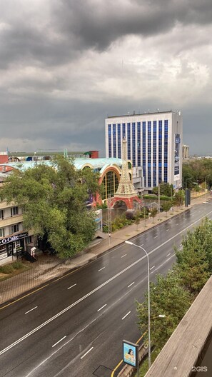 Uitzicht vanuit de kamer