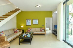 Villa | 2 habitaciones y muebles diferentes 