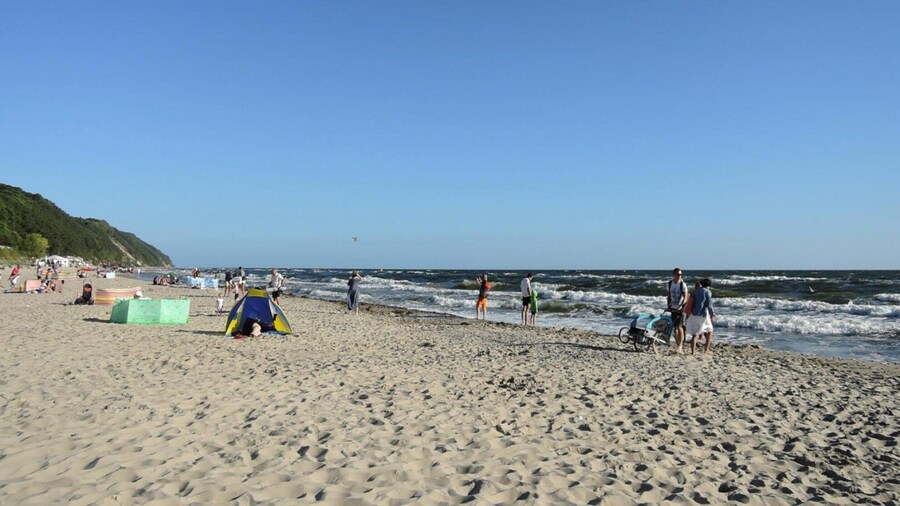 Bungalow Near the Baltic Sea Beach