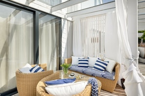 House | Living area - Holiday House, Large Terrace, Whirlpool, Wrzosowo-formerly TUI Ferienhaus (Kamien Pomorski)