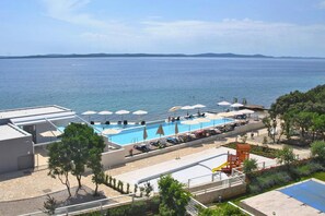 Apartment | Pool - Apartments in Villas Punta Skala With Beachpool (Zadar)