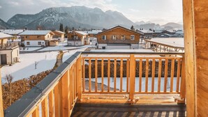 Chalet | View from property - Chalet Alpenzauber mit Beheiztem Pool, Inzell (Inzell)