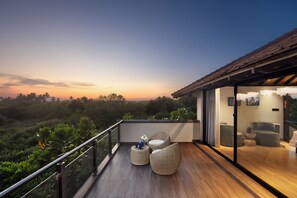 Junior suite with ocean view | Utsikt fra rommet