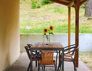 Bungalow | Balcony - Bungalows am Vordersee, Dobbrikow (Nuthe-Urstromtal)