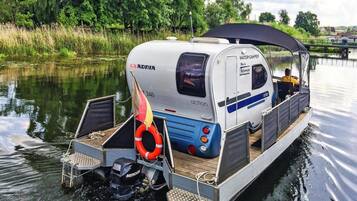 Stacaravan | Uitzicht vanuit accommodatie