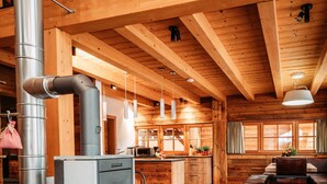 Chalet | Living room - Chalet in Leutasch Near Kreithlift Ski Resort (Leutasch)