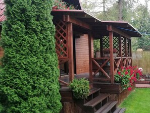 House | Balcony - Wooden House by Masurian Lakes Gizycko (Gizycko)