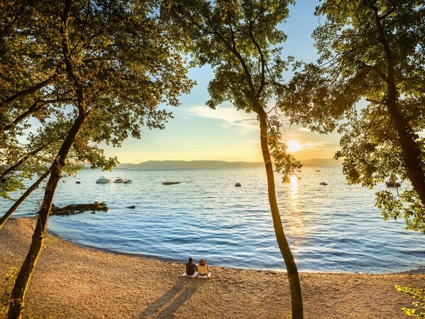 Vue depuis l’hébergement