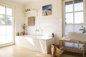 Ferienhaus | Badezimmer | Handtücher