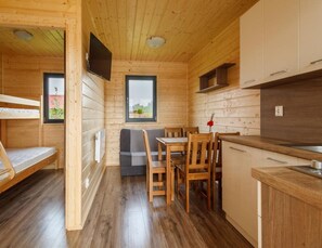 House | Private kitchen | Electric kettle, toaster, highchair - House in Gaski Near Baltic Lighthouse (Mielno)