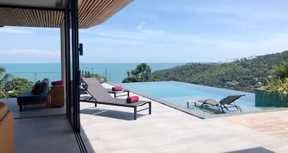 STUNNING sea views - LUXURY villa - INFINITY pool