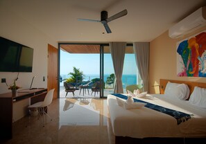 5 chambres, bureau, fer et planche à repasser, lit parapluie