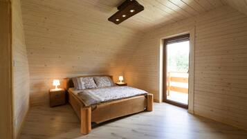 House | 2 bedrooms, individually furnished, bed sheets