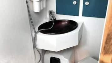 Hair dryer, toilet paper