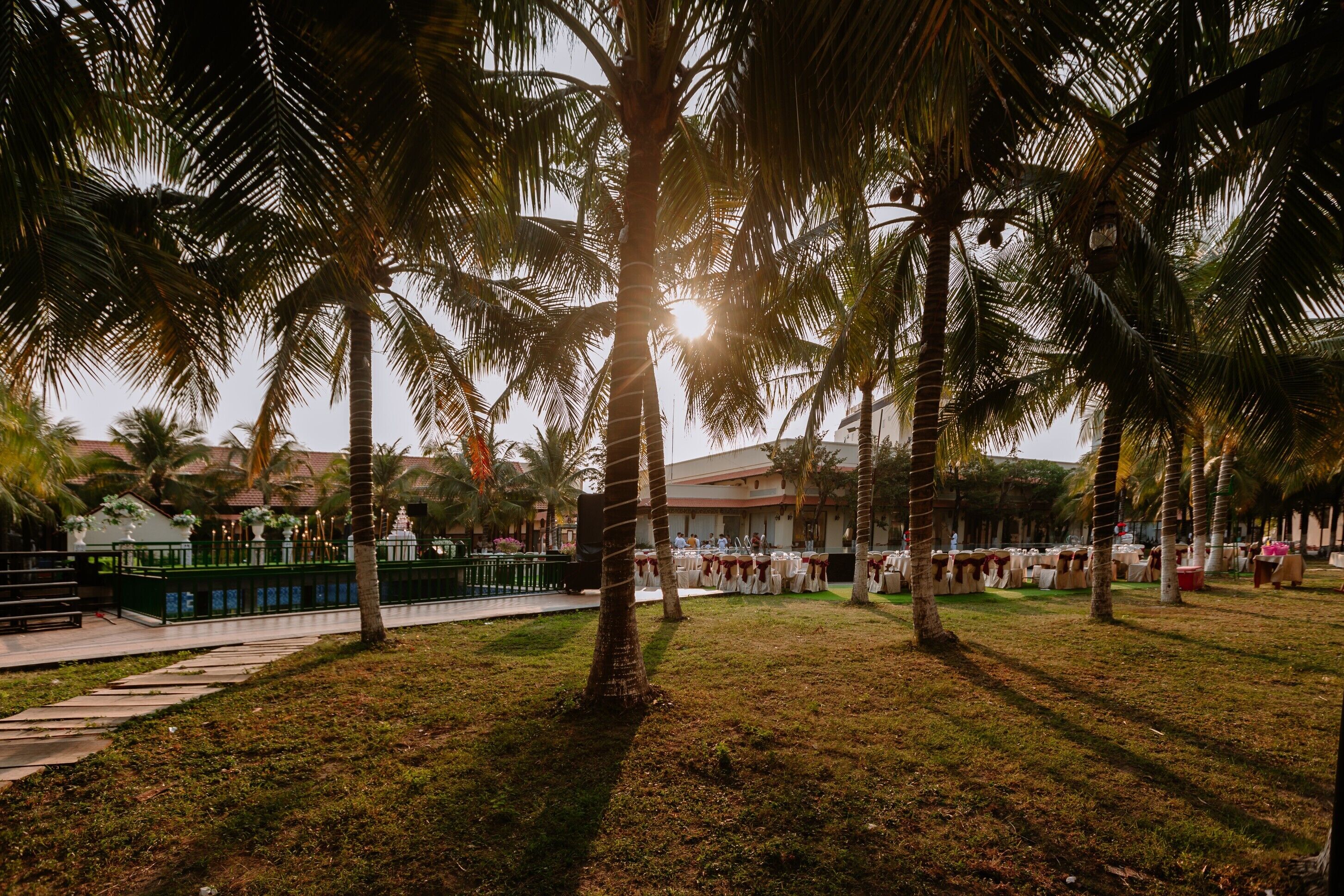 إطلالة على الحديقة