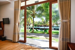 Deluxe Quadruple Room, Balcony, Lake View | Lake view - Ha Tien Xua Hotel & Resort (Ha Tien)