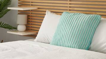 3 habitaciones, tabla de planchar con plancha, cuna de viaje y wifi