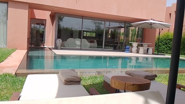 Pool - Luxury escape in Marrakech overlooking the Atlas mountains (Marrakech-Safi)