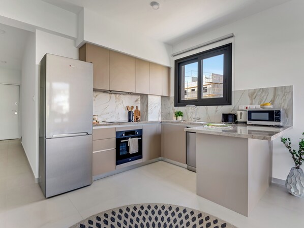 Appartement, 1 chambre, balcon, vue ville | Intérieur