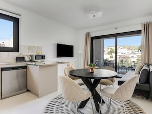 Apartment, 1 Bedroom, Balcony, City View | Living room - Sanders Triple Limassol (Limassol)