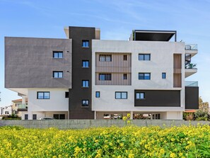 apartman, 1 hálószobával, erkély, kilátással a városra | A szálláshely homlokzata