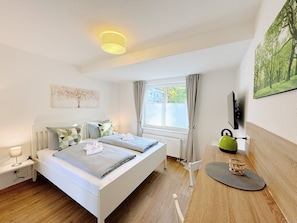 Wifi gratis y ropa de cama