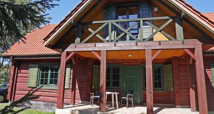 Wooden House Near the Baltic Sea