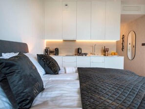 Apartment | 1 bedroom, bed sheets - Apartment in Pobierowo for 2 Person (Rewal)