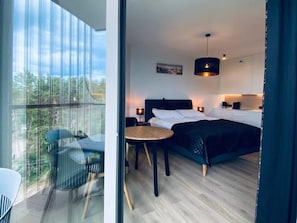 Apartment | 1 bedroom, bed sheets - Apartment in Pobierowo for 2 Person (Rewal)