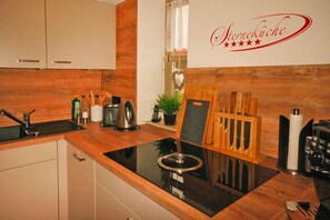 Apartment | Eigene Küche | Wasserkocher, Toaster