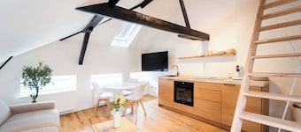 Chic Duplex Steps from Grote Markt